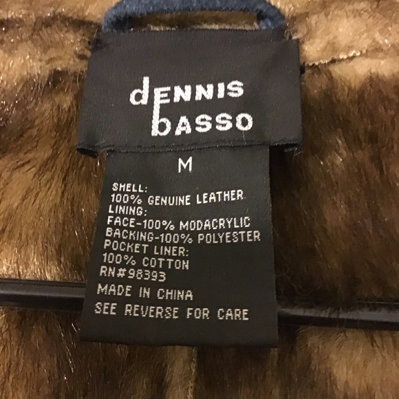 Dennis Basso leather coat - Picture 7 of 7